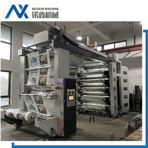 10 Color Stack Type Plastic Film Flexographic Printing Machine (NXT10-1000)