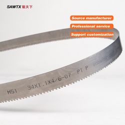 High-Speed Steel Band Saw Blade for Heavy-Duty Metalwork Cutting Metal Bandsaw