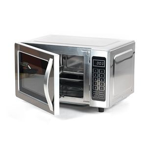 Wholesale 25L Fast Heating Stainless Steel Cavity Commercial Microwave Oven