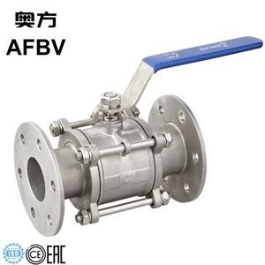 Premium Three-Piece Stainless Steel Flange Ball Valve for Industrial Use