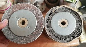 Grinder Sand Wheels Valve Grinding Polisher Electric Sharpener Wood Carving Disc Drill