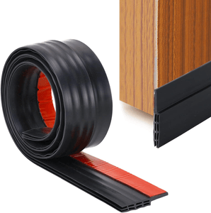 Self Adhesive Silicone Rubber Under Door Draft Stopper Bottom Sealing Strip Weatherstripping
