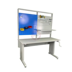 Detall ESD Anti-Static Workbench Workstation-Height Adjustable by Hand Crank