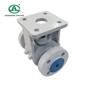 6 Inch High Pressure Stainless Steel Pneumatic Actuator Ball Valve