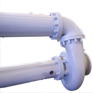 Duplex Stainless Steel Vertical Sulfuric Acid Pump Long Shaft Design for Harsh Chemical Processing