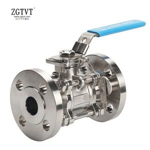 ANSI 150lb Stainless Steel CF8/CF8m/CF3m Body Flange Ball Valve