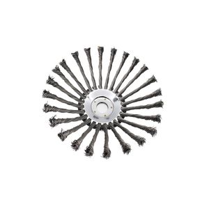 Durable Wire Brush Wheel for Effective Surface Preparation