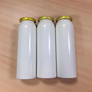 White Aerosol Aluminum Can with Printing