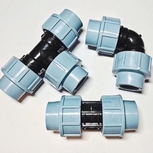 Pn16 50mm HDPE Roll Irrigation Pipe Fitting