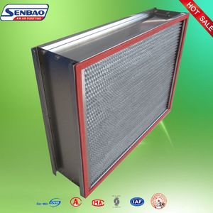 High Temperature Resistant HEPA Air Filter Laminar Air Flow Hood HEPA Unit H14 H13 Clean Room Air Purifier