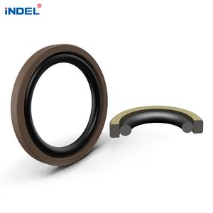 Standard Parts Pump Double Acting Piston Seal PTFE+Bronze+NBR Bsf Ring