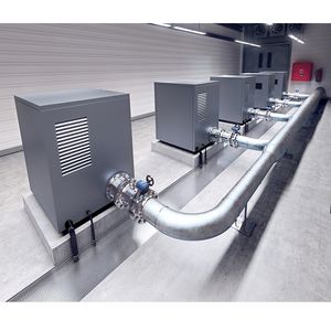 Low Pressure Atlas Copco Zb100 VSD 100kw Oil-Free Air Turbo Blowers
