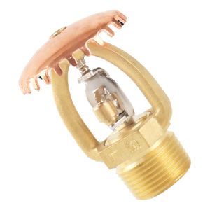Copper Fighting Upright Sprinkler with Quick Response Fire Extinguisher Nozzle