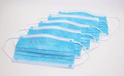 Civil Use Disposable 3-Ply Face Mask Civilian Facial Mask with Meltblown Cloth