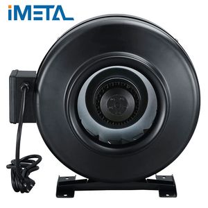 Inline Duct Extractor Fan Air Circulation Centrifugal Blower Fan for Hydroponics Basements