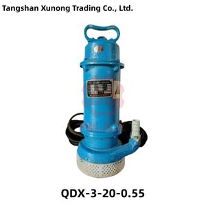 Qdx3-20-0.55 Submersible Pump for Farm Irrigation Drainage OEM