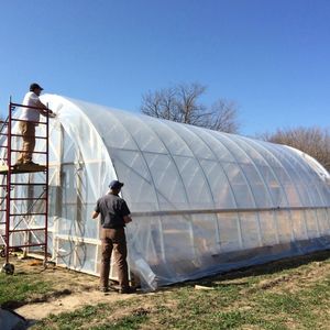 Flash Sale Agricultural Reinforced PE Plastic Film Roll Covering for Woven 200 Micron Greenhouse Plastic Film