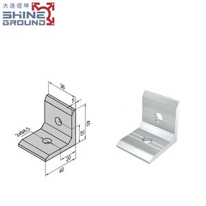 Aluminum Profile Slide Rail Aluminum Profile Inner Bracket Assembly Connectors Shelf Supports