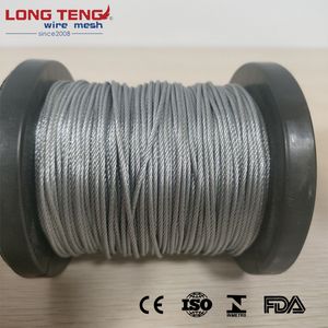 Galvanized Ungavanized Steel Wire Rope for Hoist Crane Elevator