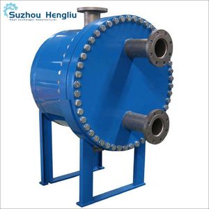 High Corrosion Sulfuric Acid Duty Plate Shell Exchanger Chemical Industry