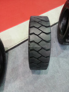 Solid Tire Cushion Tyre for Forklift Trailer Aerial Lift Platform Milling Machine Skid Steer Loader 4.00-8 5.00-8 6.00-9;