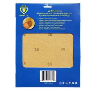 Wood Environment-Friendly Sand Paper Dry Using