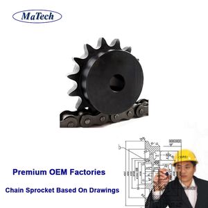 Sprocket and Chain Carbon Steel Stainless Steel Roller Chain Gear Sprocket