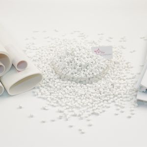 100% Virgin PVC Flooring Decorative Trim Granules Raw Materials