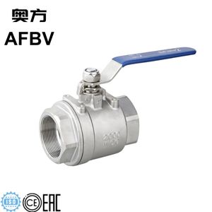 Premium Stainless Steel 304 Threaded 2PC 2000wog Ball Valve