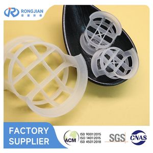 25-76mm Plastic Conjugated Ring Tower Packing PP Conjugate Ring