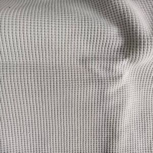 100% Cotton Knitting Waffle Fabric Clothing Fabric