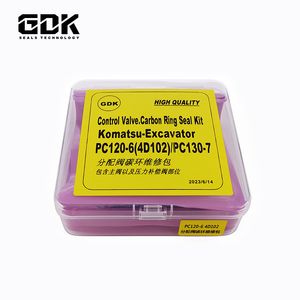 GDK Hydraulic Seal Carbon O-Ring Repair Seal Kit for Control Valve PC120-6/PC130-7