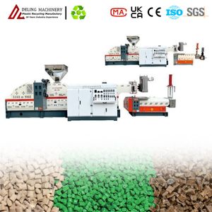 Enhanced Quality Plastic Granulator Pelletizer for Post Consumer PP PE Film Sack Pipe Strap Bucket Barrel ABS TPR Tube Sole Flakes Recycling Granulation Machine