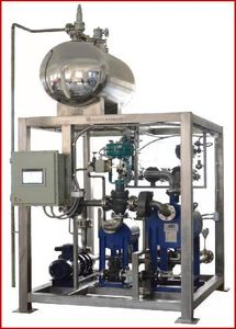 Volume Heat Exchanger Unit for Hot Water