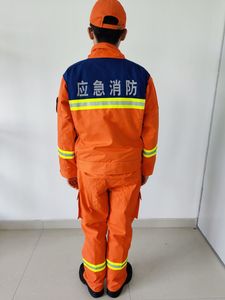 Hot Sale Workwear Safety Wear Turnout Gear Safety Workwear Firefighter Fire Fighting Suit