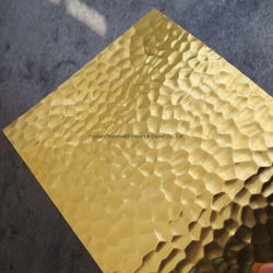 Honeycomb Embossed 304 Stainless Steel Sheet for Wall Decorative Panel