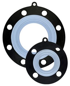 Rubber Gasket, PTFE Bonded EPDM Rubber Gasket