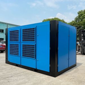 250kw 340HP Two-Stage Compression Screw Air Compressor, Permanent Magnet Low-Pressure Screw Air Compressor