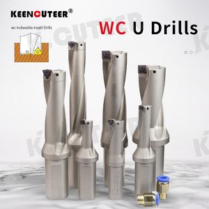 U Drill Stem Violent Drilling Fast Water Spray Drill Wc Insert