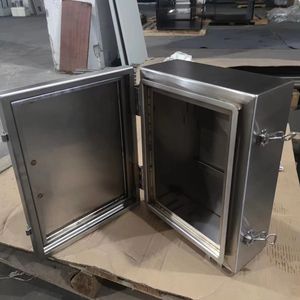 IP65 Stainless Steel Wall Mounting Sheet Metal Control Distribution Electrical Enclosure Box