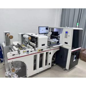 Environmentally Friendly Digital Integrated Intelligent Label Print Machine for Beverage Bottle Labels
