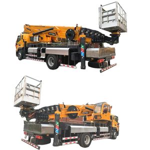 Foton Truck Mounted Aerial Work Platform 30m Telescopic Boom Man Lift