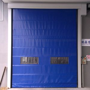 Heavy-Duty PVC Stacking Door Dust Proof Electric Engineered for High-Traffic Warehouses