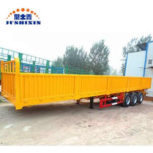 Durable Open Side Wall Semi Trailer for Efficient Transport