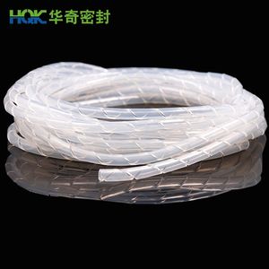 China Manufacturing Flexible Spiral Silicone Rubber Tube for Construction Machines