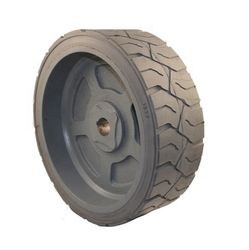 15X5 Scissor Lift Vehicle Solid Tires Solid Rubber Wheels Mould on Solid Tire