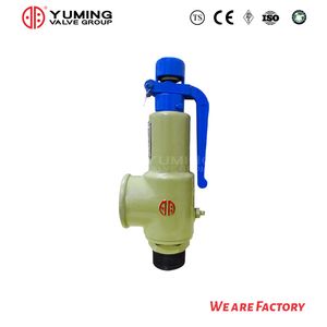 Yuming Brand Fully Opened Safety Valve with Handle Spring Wcb Material