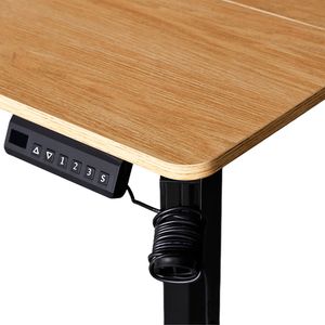 Ergonomic Design Single Motor Adjustable Height Vertical Office Desk