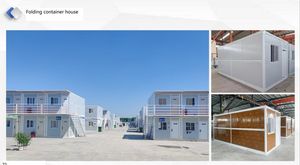 Mobile and Environmentally Friendly Folding Container House