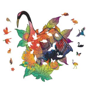 Best Design 3D Wooden Jigsaw Puzzle of Animal Shape Educational Toys for Kids